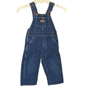 Vintage OshKosh B'gosh Kids Vestbak overalls Sz 2T Blue